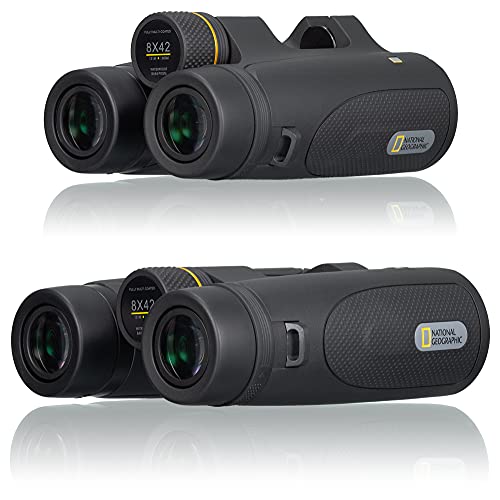 Fernglas 8×42 von National Geographic – wasserdicht und robust