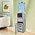 LyeXD Top Loading Water Cooler Dispenser, 500 W Hot and Cold Water Dispenser for 5 Gallon Bottle with Storage Cabinet, Electric Water Dispenser-3 Temperature Settings - Hot, Cold & Room Water