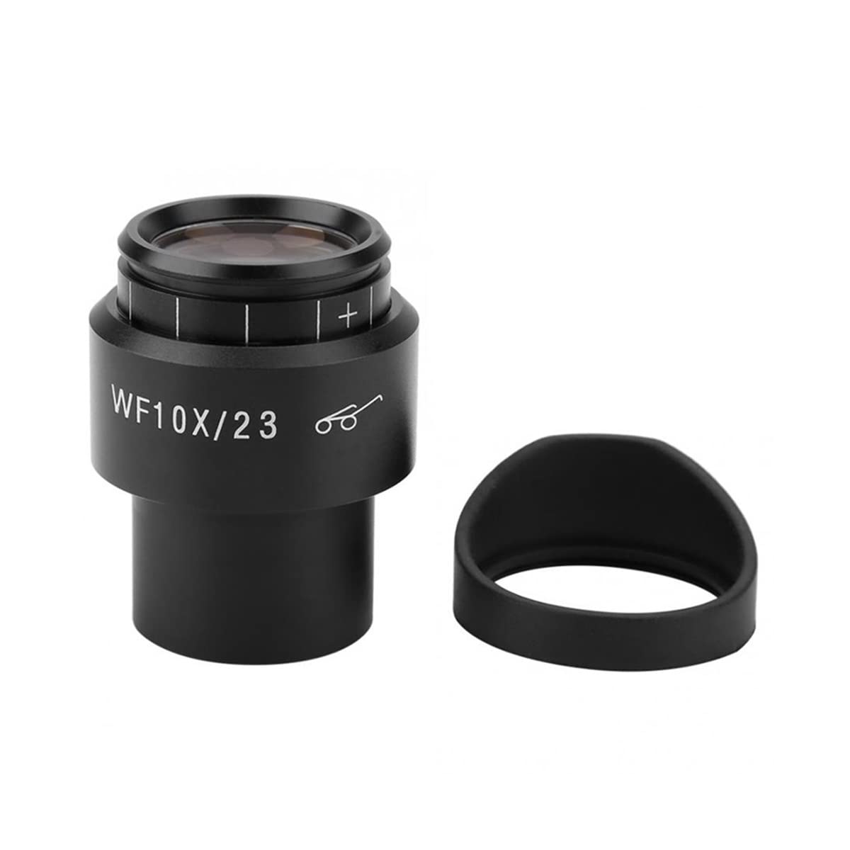 Zestaw akcesoriów do mikroskopu regulowany WF10X/23 szerokokątny mikroskop do okularu slajdy mikroskopu