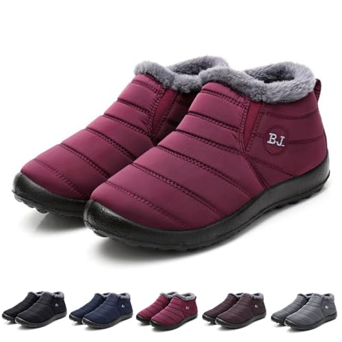 Zureto Boojoy Winterschuhe, Boojoy wasserdichte, Warme...