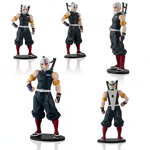 Image of Action Figure- Miniature Toy Figure Special Edition for Car Dashboard, Decoration, Cake, Office Desk & Study Table (Tengen Uzui)