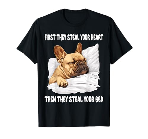 Schlafpyjama mit französischer Bulldogge T-Shirt