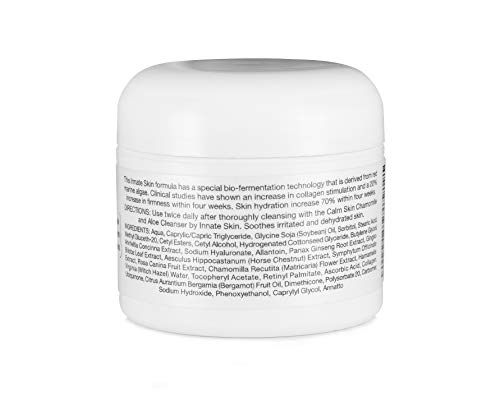 Calm Skin Miracle Moisturizer With Collagen, Hyaluronic Acid And Marine Algae By Innate Skin 2Oz Face Moisturizer Lotion #TOP2