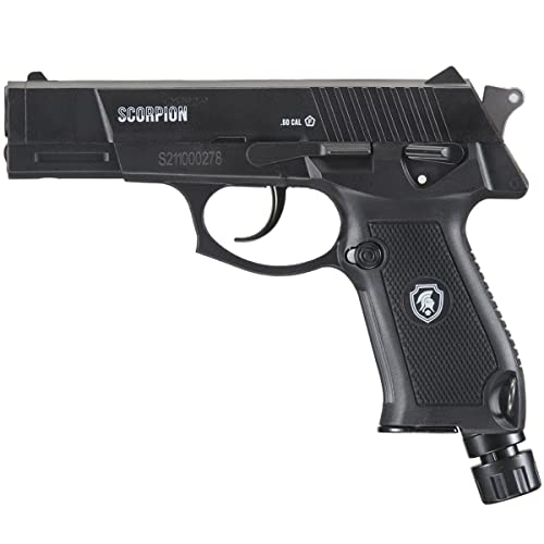 Lancer Tactical Scorpion 0.5 Caliber CO2 Non-Blowback Air Self Defense-Less Lethal, Ideal for Home...