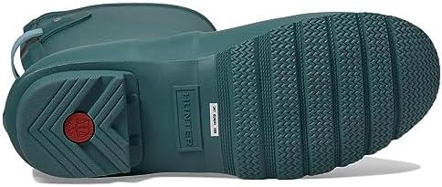 Hunter Original Short Back Adjustable Rain Boots Teal Tempo/Shifting Blue 8 M | Image 2