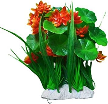KAPOOR ENTERPRISE Artificial Plastic Plant Ornament for Aquarium Fish Tank Decoration (Green/Orange 8 * 6 inch Aquarium Plant Anchor ({Plant Anchors1) (B09YHQF35X) Amazon Price History, Amazon Price Tracker