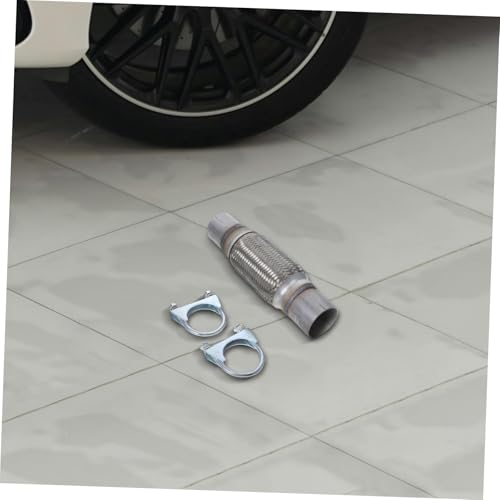 Abrazadera de escape inoxidable para manguera flexible de coche 5