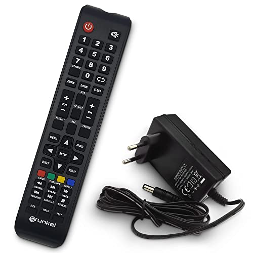 Grunkel-LED-24IV2-Televisor-con-Entrada-12V-de-61-centimetros-con-Panel-HD-Ready-y-Sintonizador-TDT-Alta-Definicion-T2-De-bajo-Consumo-y-Auto-Apagado-24-Pulgadas–Negro