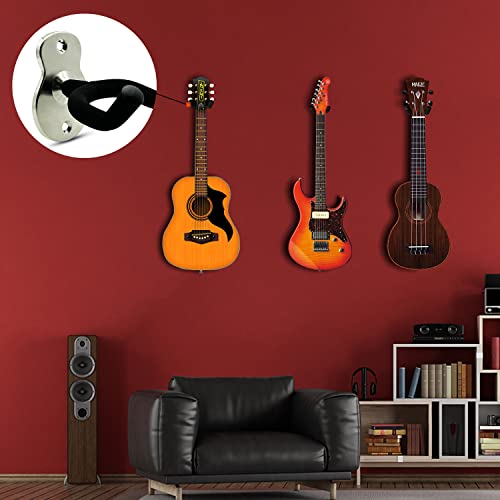 Depointer Lot de 3 supports muraux en métal pour guitare avec éponge de protection, pour basse/guitare/banjo/ukulélé… - Les Beatles, Paul McCartney, John Lennon, RIngo Starr, George Harrison Depointer Lot de 3 supports muraux en métal pour guitare avec éponge de protection, pour basse/guitare/banjo/ukulélé… – Image 6