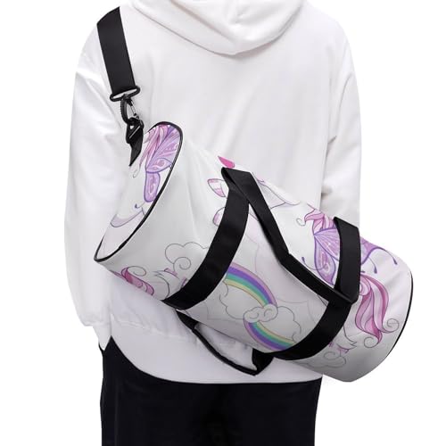 Sac de voyage licorne papillon avec grand volume de 45cm - 6