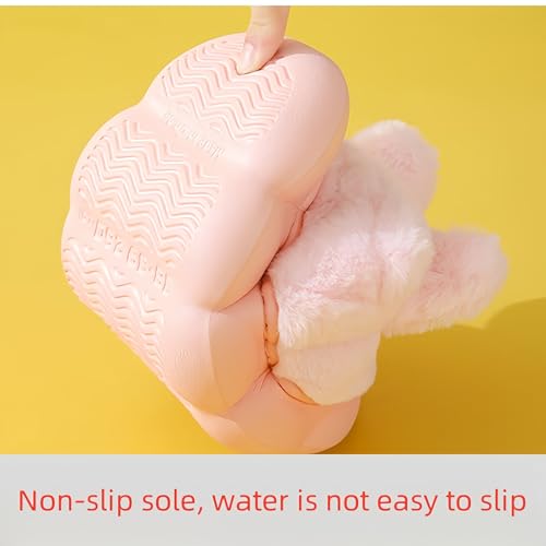 Cute Slippers for Women Interesting Comfortable Furry Slippers Animal Slippers Bunny Slippers for Women Keep Warm Home Slippers4