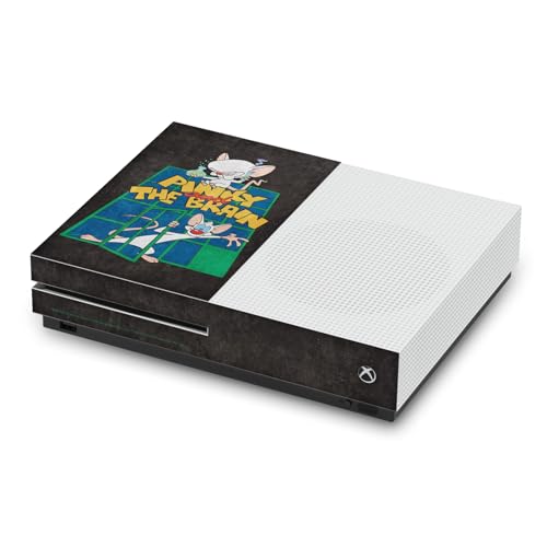 Autocollant Xbox One S Pinky et le Brain vinyle de protection console jeux vidéo Animaniacs