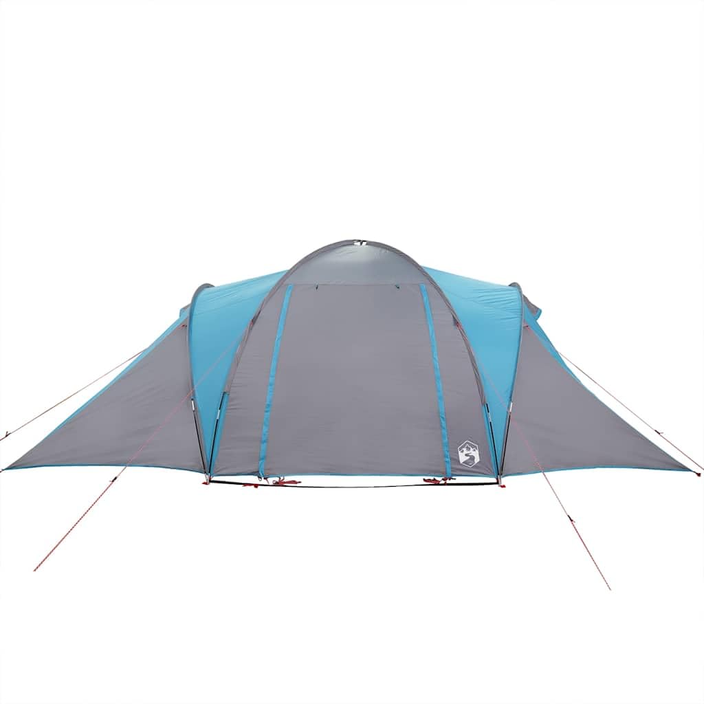 Genérico Tienda de campaña Familiar iglú 6 Personas Impermeable Azul,Deportes,Actividades al Aire Libre,Camping y Senderismo,Tiendas de campaña-4009387