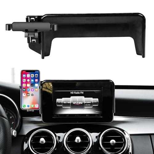 TTCR-II 7-inch Compatible avec Mercedes Benz GLC X253 2016-2019/C Classe W205 2015-2018 Support de Téléphone Voiture, GLC X253 Support Phone(Non Compatible avec Les écrans de 8,4/10,25 Pouces)