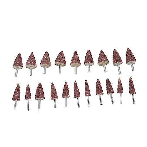 ARTIBETTER Sanding Wheel Set 20pcs Abrasive Flap Wheel Sandpaper Grinding Heads for Tools