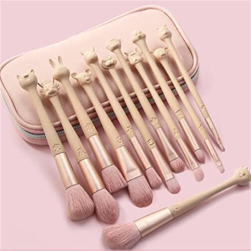 Pinceau de maquillage de fard à paupières avec poils doux et souples