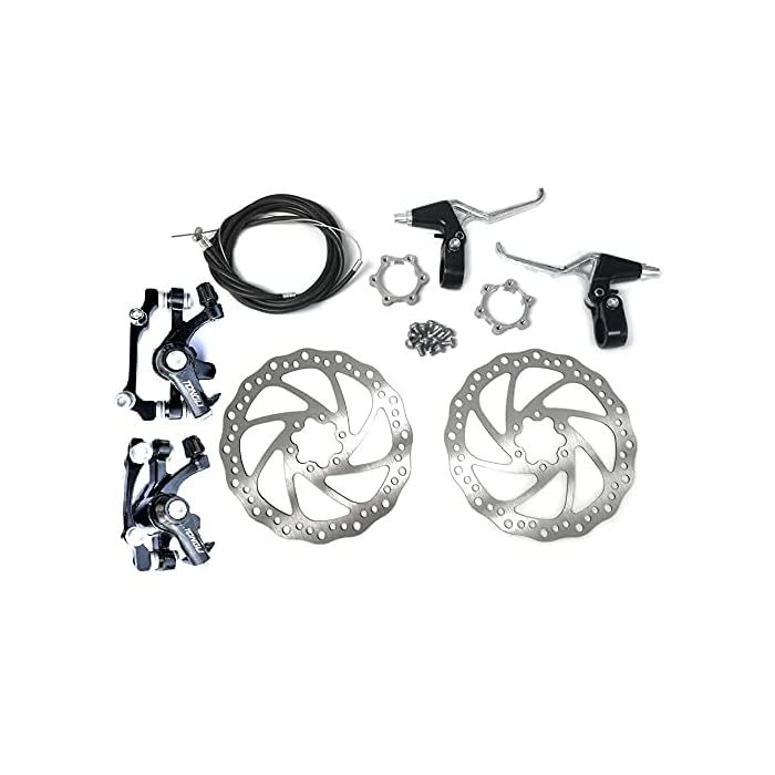 Buy WIROJ Front and Back Disk Brake Kit 160mm for 80cc Gas Motorized