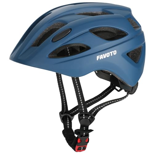 Favoto Casco per Bambini Leggero - Casco da Bicicletta Regolabile Traspirante per Ragazzi e Ragazze Protezione Sicura S...