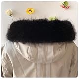 manteau fourrure synthétique noir Dimensions : 75 cm de long et 13 cm de large. Il s'adapte à la plupart des hommes et des femmes et complète les manteaux en coton, les vestes, les doudounes et les sur-housses pour répondre à différents besoins.