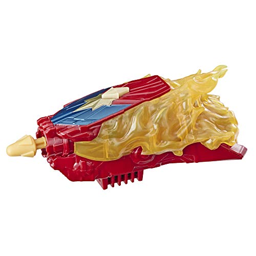 Boneco Titan Capitã Marvel, Avengers, Azul/Vermelho