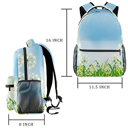 Sac à dos de voyage décontracté imprimé papillon grand compartiment mixte - 2