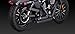 Vance & Hines 47229 Black Short Shots Staggered Full System Exhaust for Harley Sportster 2014-18 Model, 1 Pack