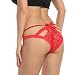Sofishie Sexy Cage Back Panties - Red - Large
