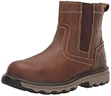 Caterpillar Men's Pelton Steel Toe Construction Boot Dark Beige 10.5 W US