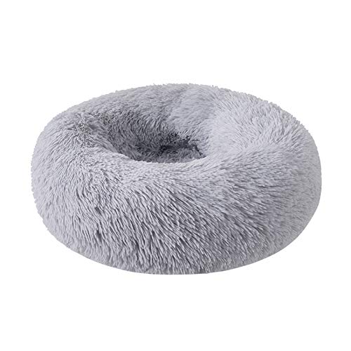 SWZEC Hundebett Wolke 7 - Das Original - Puppery (M-60CM,Hellgrau)