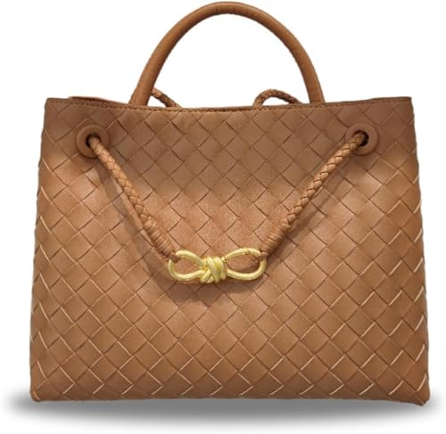 Genuine Leather Woven Bag for Women Small Tote Bag Hobo Bag Crossbody Bags Handmade Woven Purses Gift