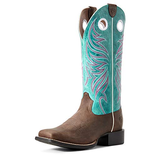 ARIAT Women's Round Up Ryder Western Boot Brown