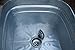 Square Wash Tub with standard 1-1/2" tailpiece Kitchen Sink Basket Drain Strainer (Single tub with standard 1-1/2" tailpiece drain, without stand)