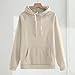 Sweatsuits Women 2 Piece Outfit Beige L | Long Sleeve Oversized Hoodie and Sweatpants Set, Casual Matching Lounge Sets, 2025 Fall Fashion Winter Clothes Tracksuits, Winter Sets for Women