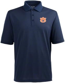 Auburn Mens Pique Xtra Lite Polo Shirt (Team Color: Navy)