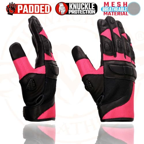 Image of Milwaukee Leather Women's Leather Lightweight Motorcycle Lined Driving Hand Gloves - X-Small