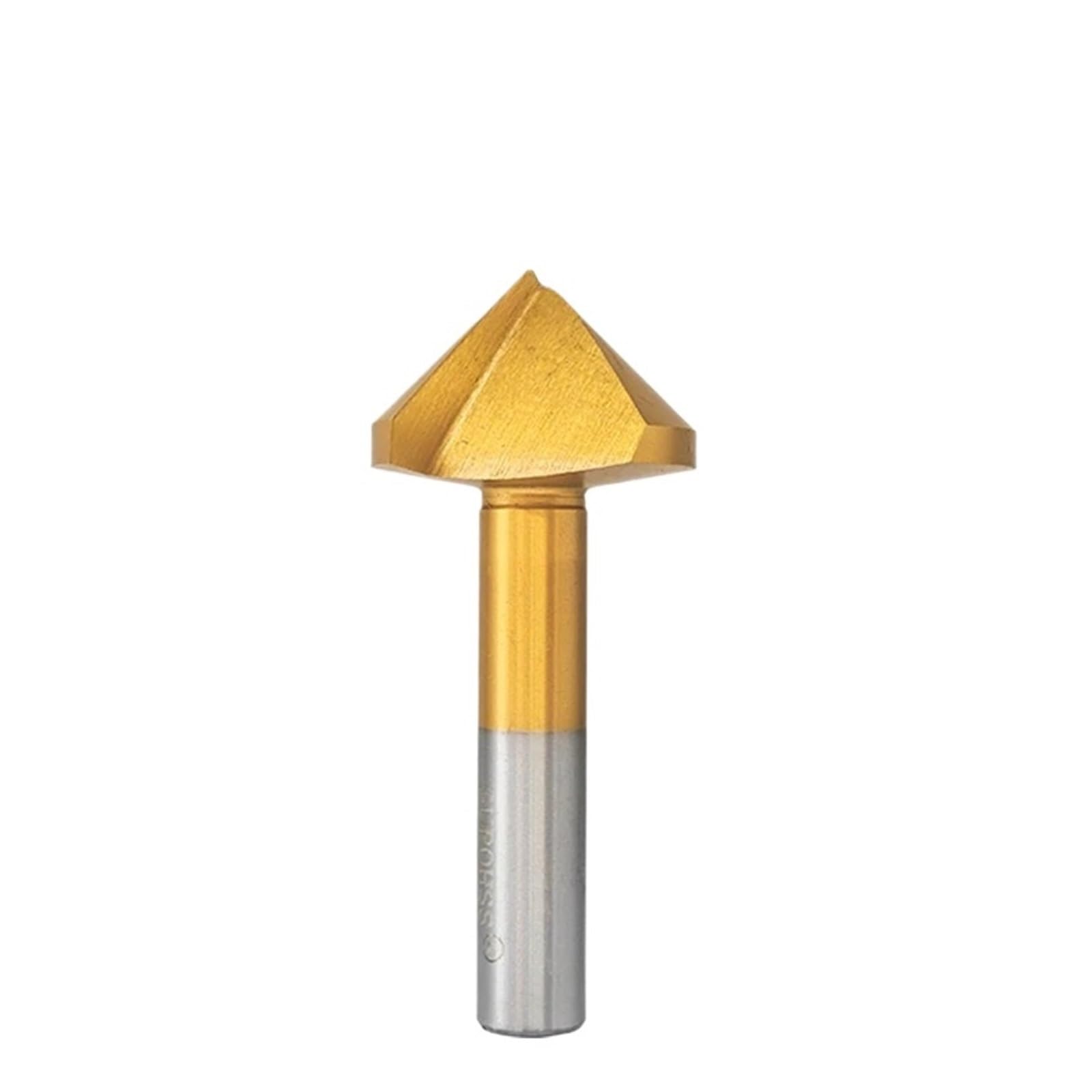 Punta svasatrice for svasatore a bordo singolo a 90 gradi M35 in titanio | 1Flute,45MM_ROUND