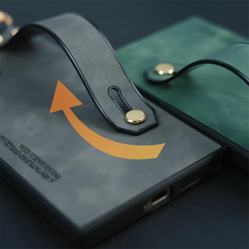 Coque Samsung S23 Plus grise en silicone cuir protégeant l'appareil photo