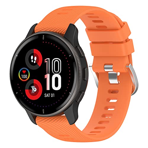 Correa compatible para Garmin Vivoactive 20mm silicona