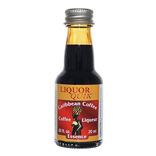 Liquor Quik Natural Liquor Essence, 20 mL (Caribbean Coffee)