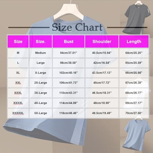 Sport Shirts for Men Breathable Moisture Wicking Tops Lightweight Crew Neck Athlete Gym Training Summer Baisc Tees3