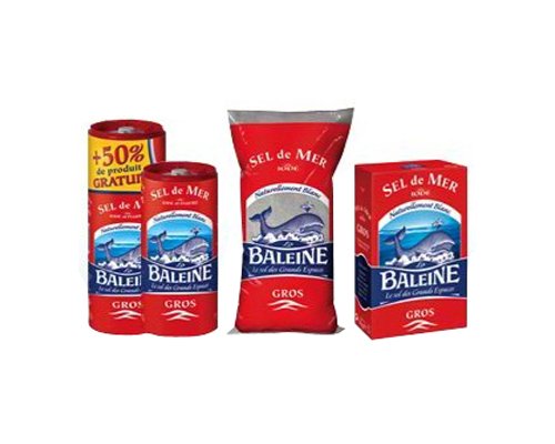 La Baleine Sea Salt, Coarse, 26.5-Ounce Units (Pack of 4)