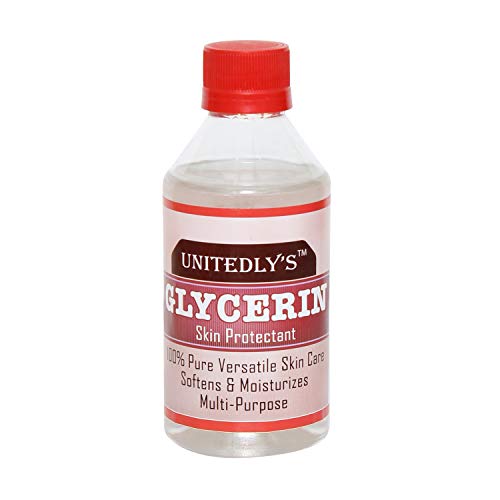 Unitedlys® Glycerin/Glycerine Liquid | Vegetable Glycerine for Face Beauty & Skin Care | Hydration & Moisturizing Formula | Beauty & Skin Care Essential | 200g