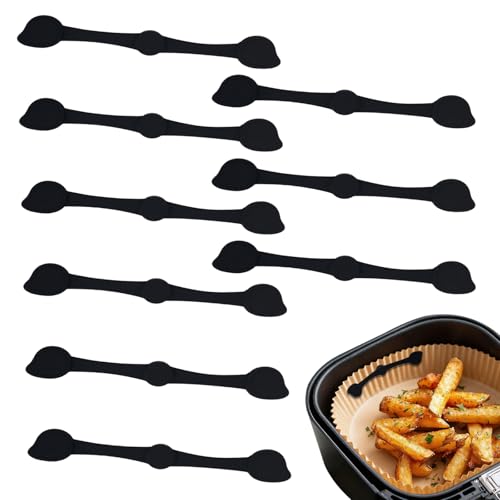 9 Piezas Imanes Air Fryer para Papel - Imanes Evitan que se Resbale y se Queme, Sin BPA, Accesorios Airfryer