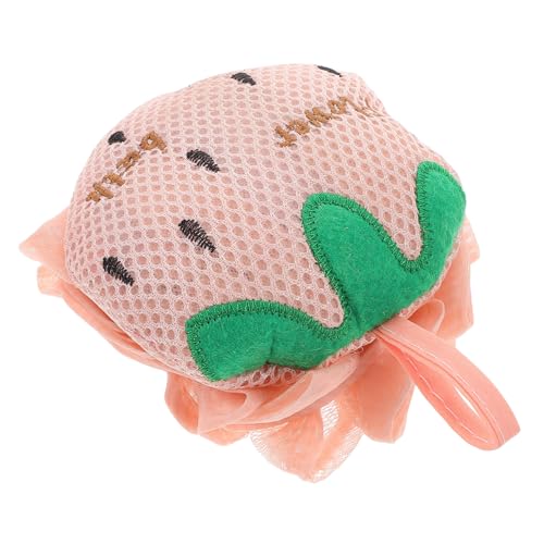MUCKLILY Esponja de Baño Lufa Grande con Espuma Abundante Exfoliante Corporal Forma de Envase Individual Portátil para Ducha y Viaje Suave y para Limpieza Completa