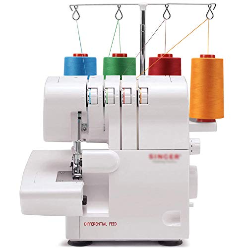 New brothread - 30 Options - 4 Large Cones of 5500Y (5000M) Each All Purpose Spun Polyester Thread 40S/2 (Tex27) for Serger, Overlock, Quilting, Piecing and Sewing - White by New brothread - Image 5