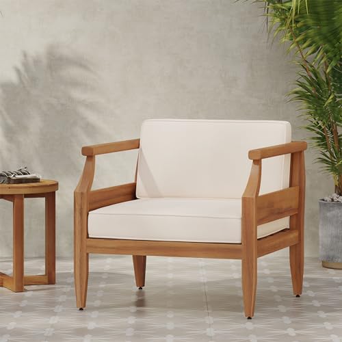 HKXINANJIAHE Aston Club Chair: Comfortable Armchair for Relaxation, Featuring Sturdy Wood Frame and Easy Assembly