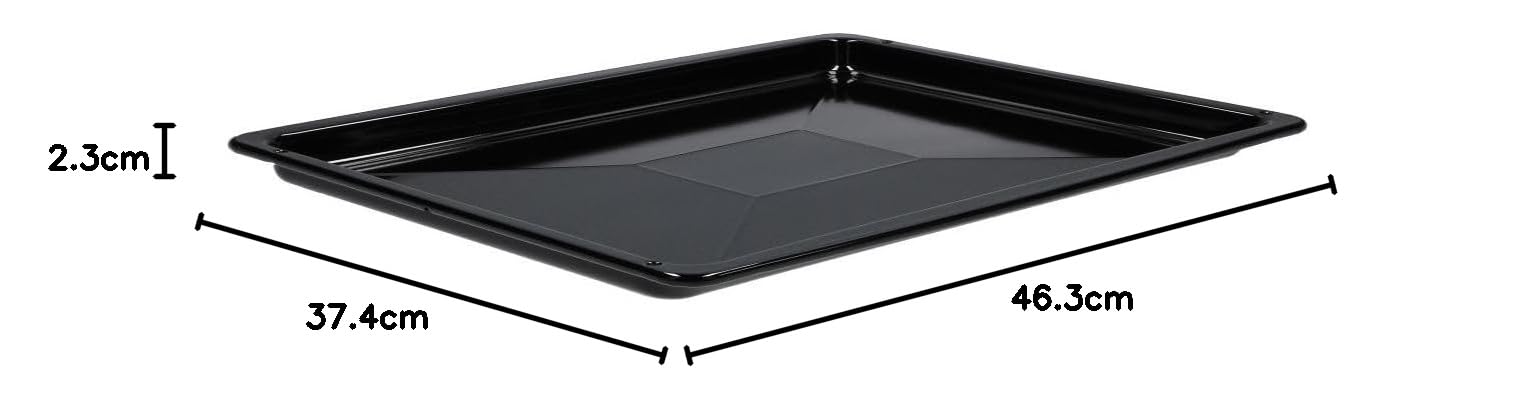 easyPART passend für Beko 219440110 Backblech 463x370x23mm für Backofen