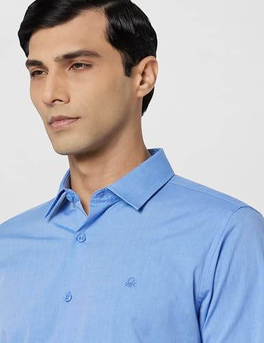 Image of United Colors of Benetton Men's Cotton Regular Fit Shirt