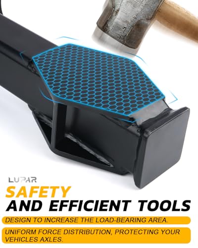 Image of Wheel Bearing Hub Removal Tools Kit Compatible with All Axle Bolt Hubs 5, 6, 8 Lug Hubs Buster Puller - Black