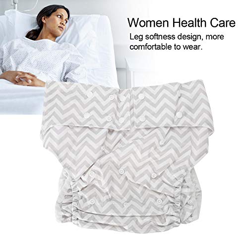 Protective Briefs Underwear Incontinence Underwear,Protective Briefs Underwear Incontinence Underwear Men 6 Types Care Reusable Nappy Adjustable Adult Cloth Diaper Women Health Care Diaper(Z13) #TOP4